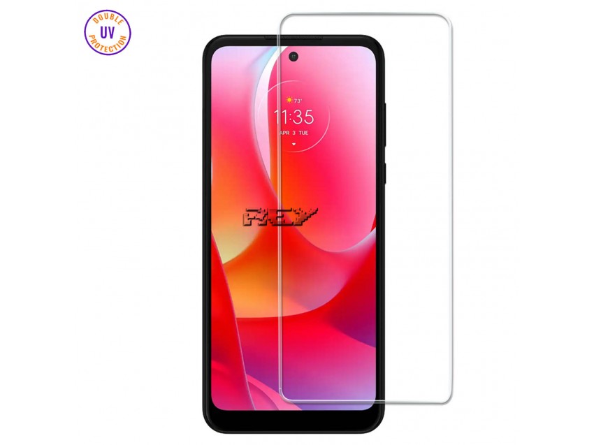 Protector Pantalla MOTO G POWER 2022 Cristal Templado, Doble Protección UV