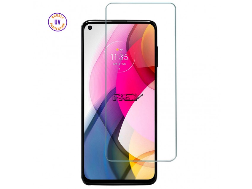 Protector Pantalla MOTOROLA MOTO G STYLUS 2021 Cristal Templado, Doble Protección UV