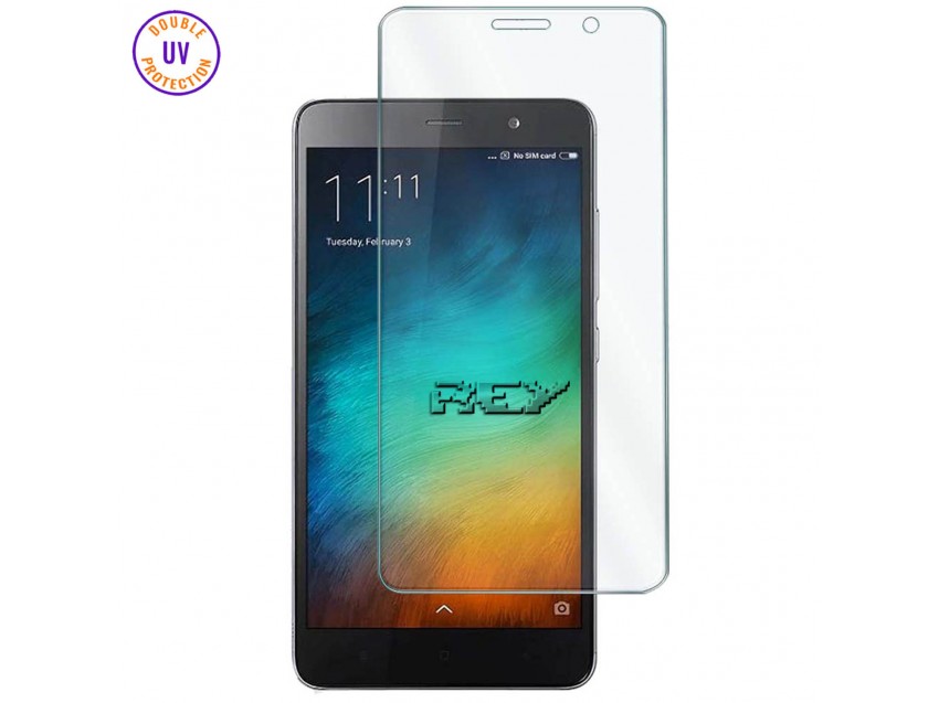 Protector Pantalla XIAOMI REDMI NOTE 3 PRO Cristal Templado, Doble Protección UV