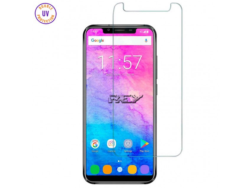 Protector Pantalla OUKITEL U18 Cristal Templado, Doble Protección UV