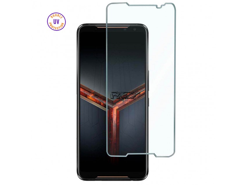 Protector Pantalla ASUS ROG PHONE 2 Cristal Templado, Doble Protección UV