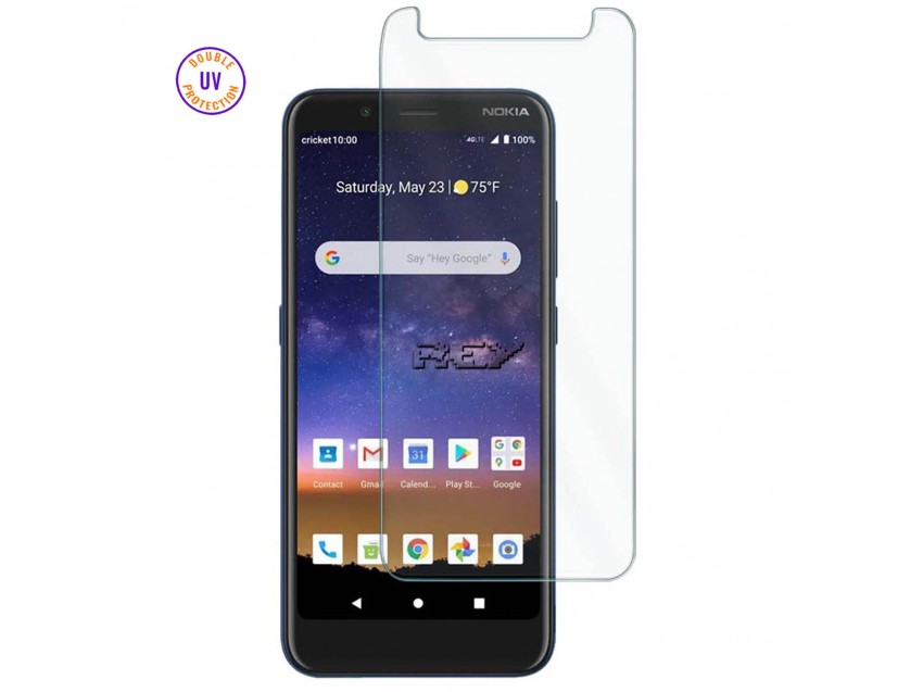 Protector Pantalla NOKIA C2 TENNEN Cristal Templado, Doble Protección UV