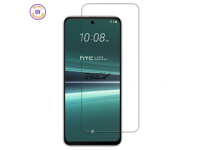 Protector Pantalla HTC U23 Cristal Templado, Doble Protección UV