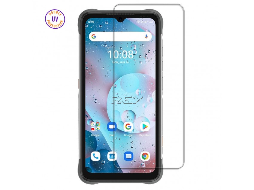 Protector Pantalla UMIDIGI BISON X10s Cristal Templado, Doble Protección UV