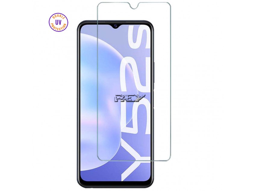Protector Pantalla VIVO Y52s Cristal Templado, Doble Protección UV