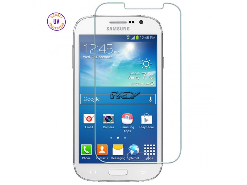 Protector Pantalla SAMSUNG GALAXY GRAND NEO PLUS Cristal Templado, Doble Protección UV