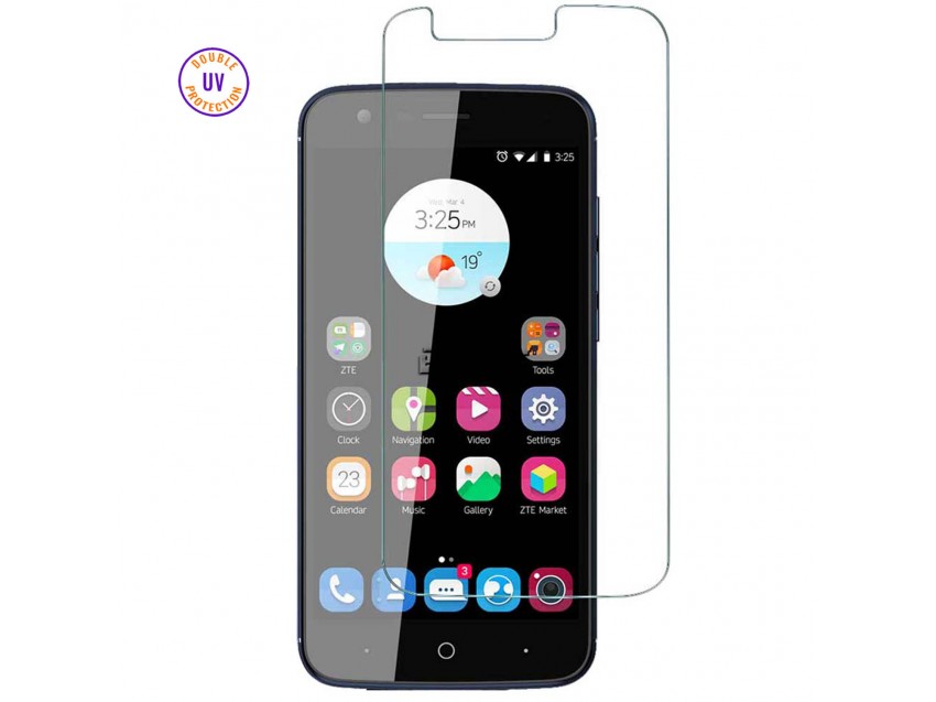 Protector Pantalla ZTE BLADE V8 LITE Cristal Templado, Doble Protección UV