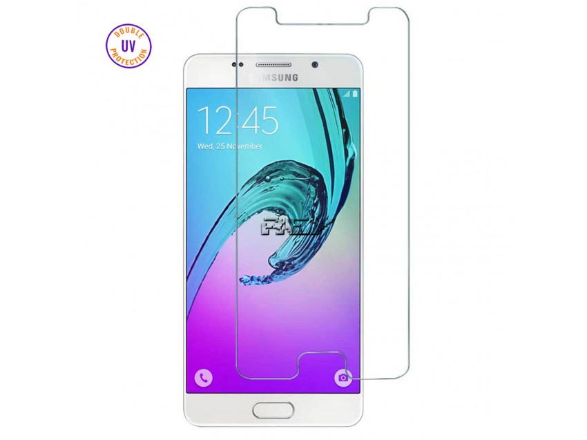 Protector Pantalla SAMSUNG GALAXY A5 (2016) Cristal Templado, Doble Protección UV