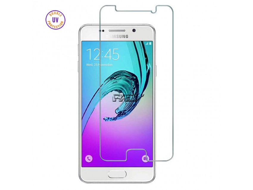 Protector Pantalla SAMSUNG GALAXY A3 (2016) Cristal Templado, Doble Protección UV