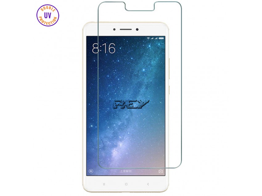Protector Pantalla XIAOMI MI MAX 2 Cristal Templado, Doble Protección UV