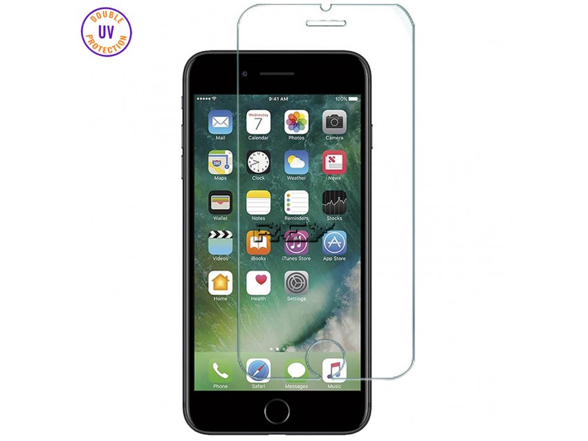 Protector Pantalla IPHONE SE 2020 Cristal Templado, Doble Protección UV