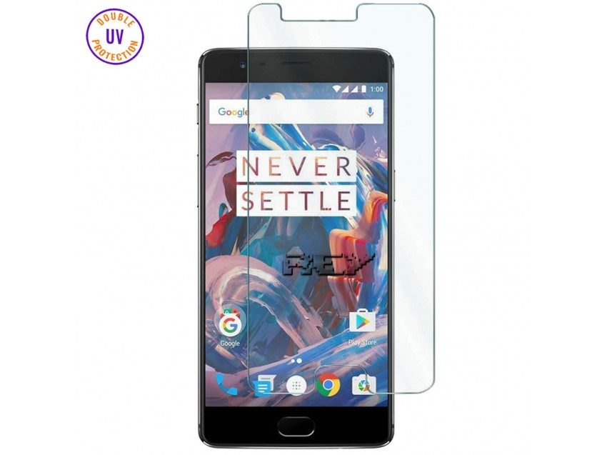 Protector Pantalla ONEPLUS 3T Cristal Templado, Doble Protección UV