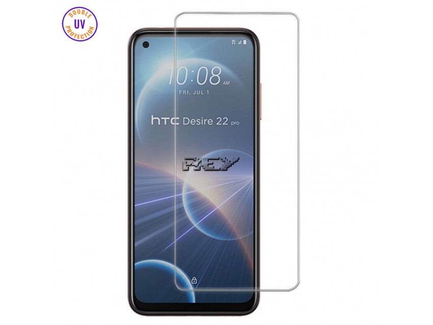 Protector Pantalla HTC DESIRE 22 PRO Cristal Templado, Doble Protección UV