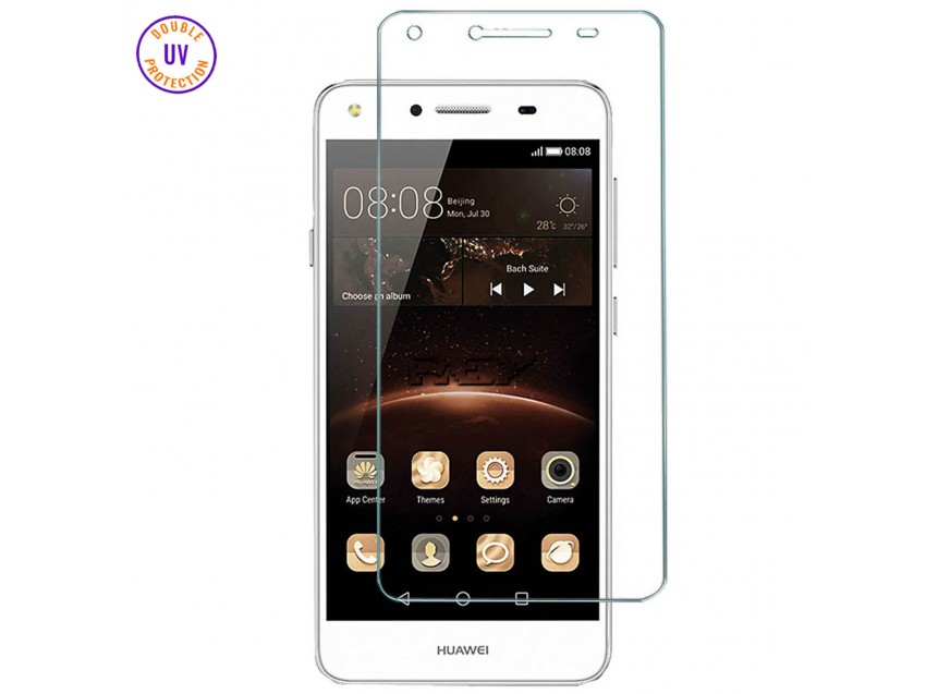 Protector Pantalla HUAWEI Y5 II (2016) Cristal Templado, Doble Protección UV