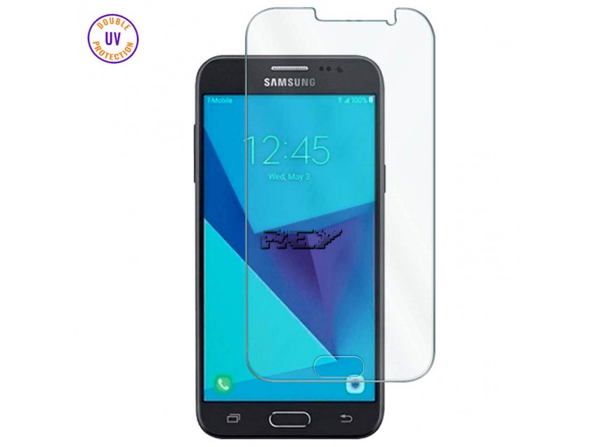 Protector Pantalla SAMSUNG GALAXY J3 (2016) Cristal Templado, Doble Protección UV