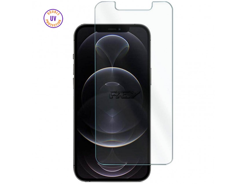 Protector Pantalla IPHONE 12 PRO MAX 6,7" Cristal Templado, Doble Protección UV