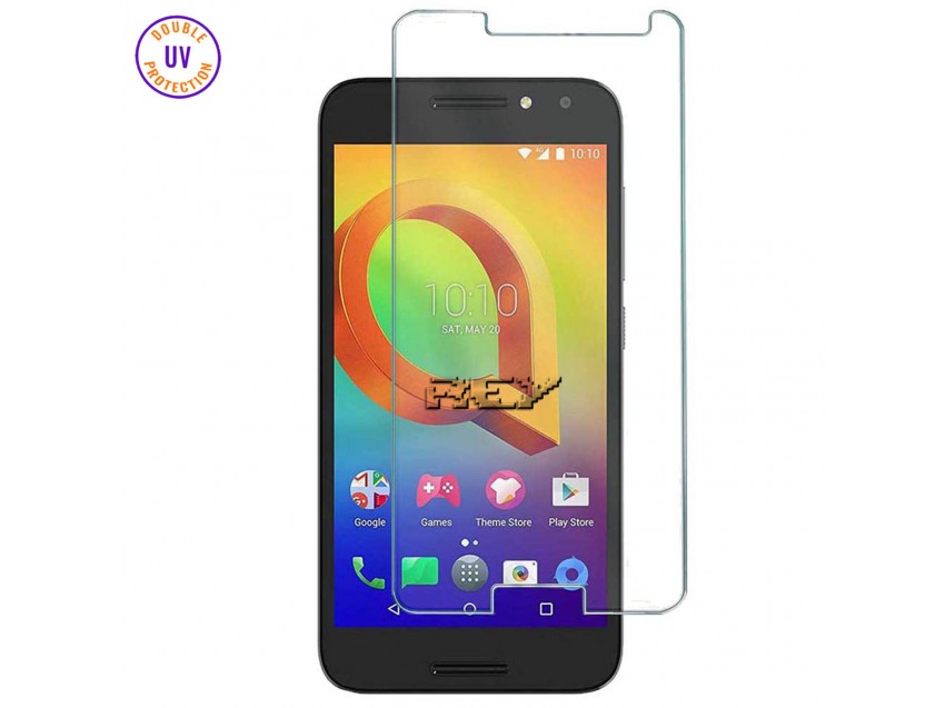 Protector Pantalla ALCATEL A3 Cristal Templado, Doble Protección UV