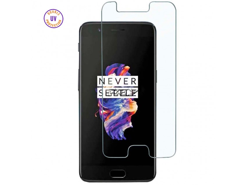 Protector Pantalla ONEPLUS 5 Cristal Templado, Doble Protección UV