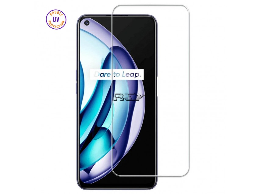 Protector Pantalla REALME Q3T Cristal Templado, Doble Protección UV