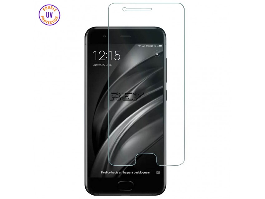 Protector Pantalla XIAOMI Mi 6 Cristal Templado, Doble Protección UV