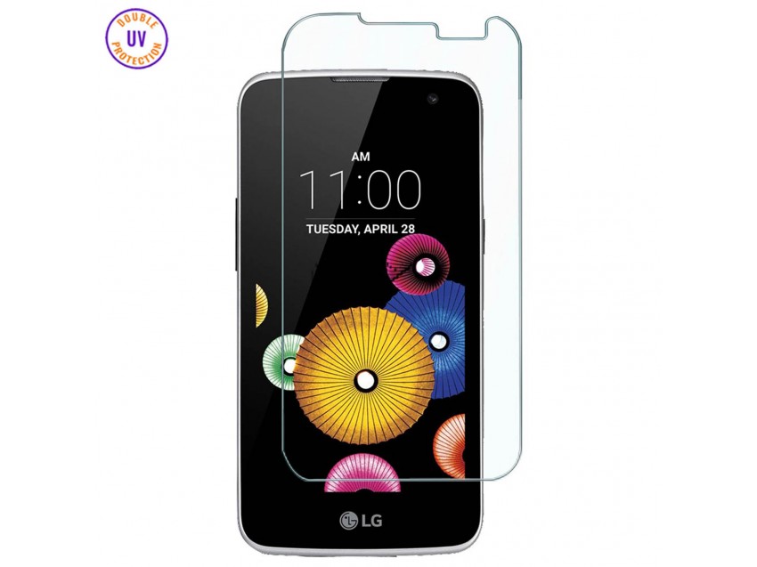 Protector Pantalla LG K3 (2017) Cristal Templado, Doble Protección UV
