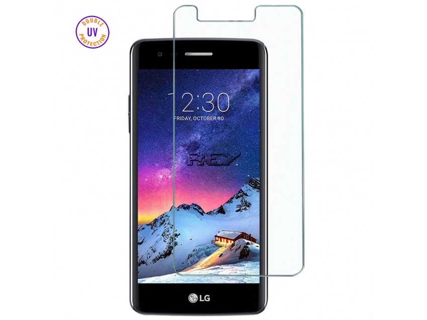 Protector Pantalla LG K8 (2017) Cristal Templado, Doble Protección UV