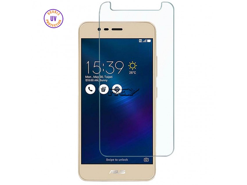 Protector Pantalla ASUS ZENFONE 3 MAX 5.5" Cristal Templado, Doble Protección UV
