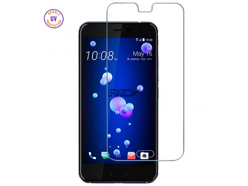 Protector Pantalla HTC U ULTRA Cristal Templado, Doble Protección UV