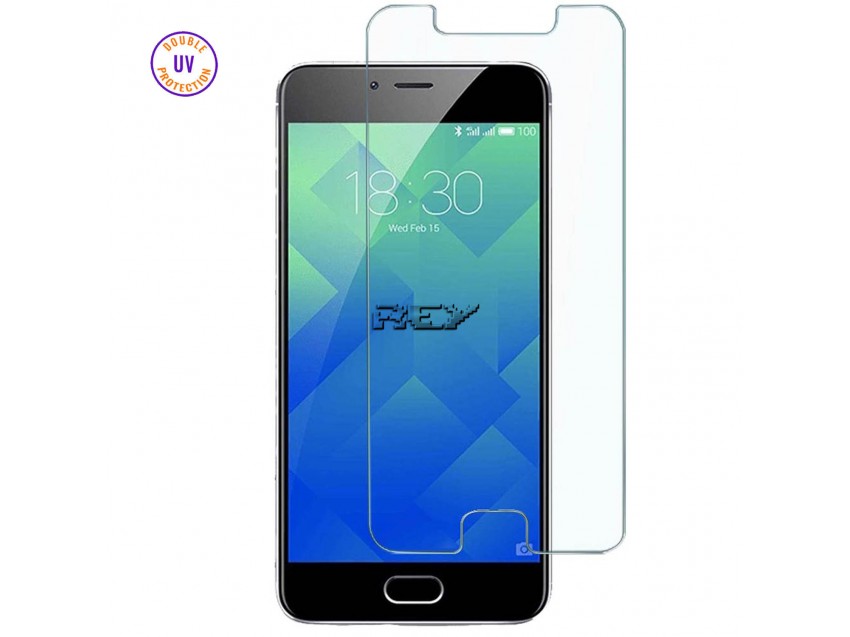 Protector Pantalla MEIZU M5s Cristal Templado, Doble Protección UV