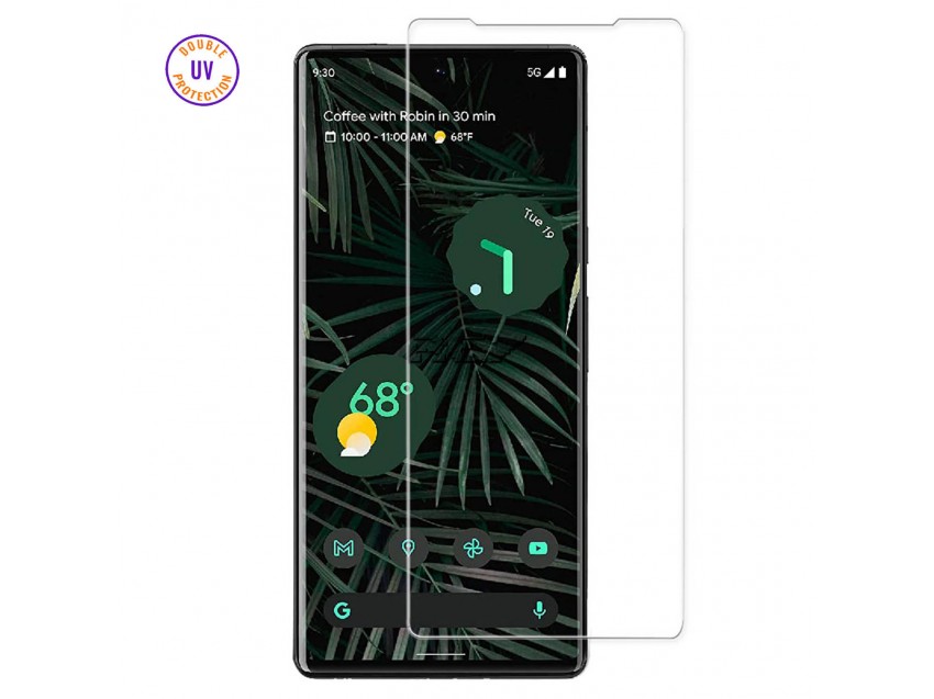 Protector Pantalla GOOGLE PIXEL 6 PRO Cristal Templado, Doble Protección UV