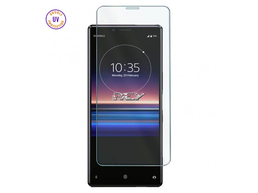 Protector Pantalla SONY XPERIA 1 Cristal Templado, Doble Protección UV