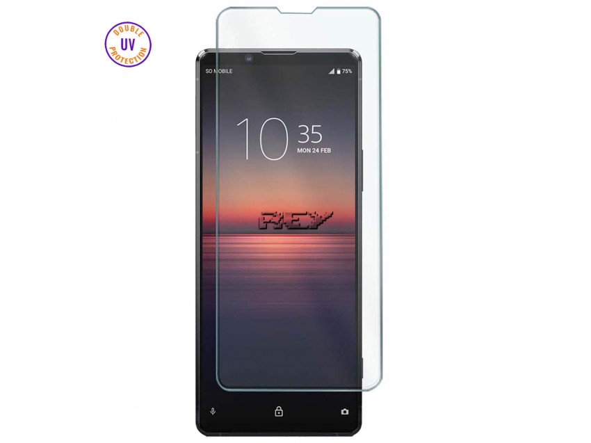Protector Pantalla SONY XPERIA 1 II Cristal Templado, Doble Protección UV