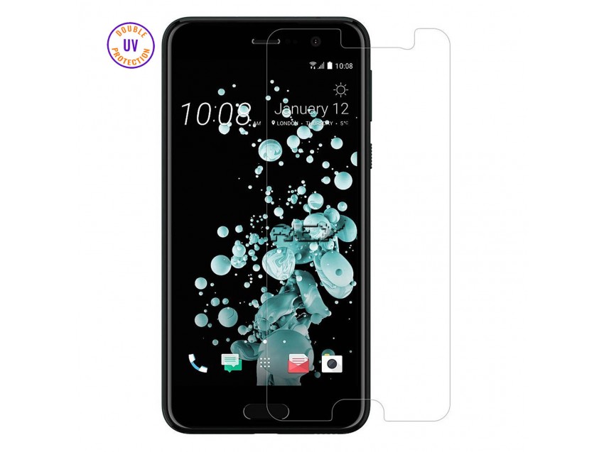 Protector Pantalla HTC ALPINE Cristal Templado, Doble Protección UV