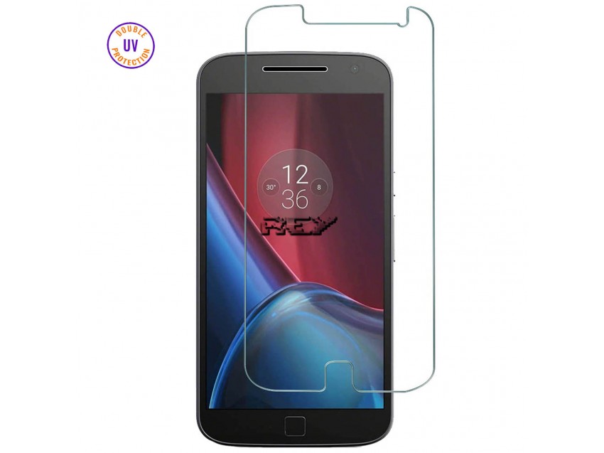 Protector Pantalla MOTOROLA MOTO G4 PLUS Cristal Templado, Doble Protección UV