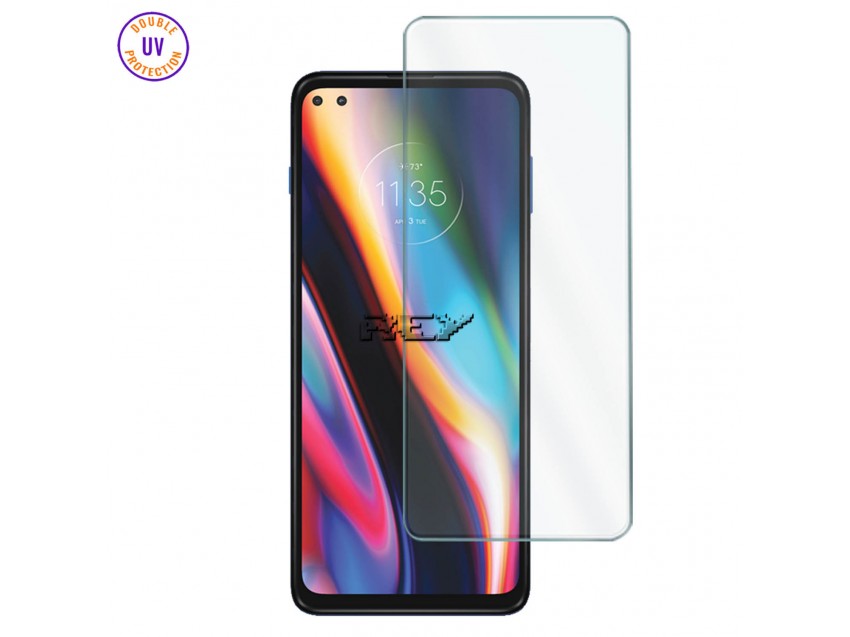 Protector Pantalla MOTOROLA ONE 5G Cristal Templado, Doble Protección UV