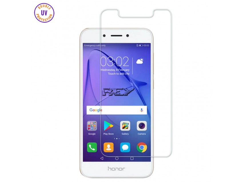 Protector Pantalla HUAWEI HONOR 6A Cristal Templado, Doble Protección UV