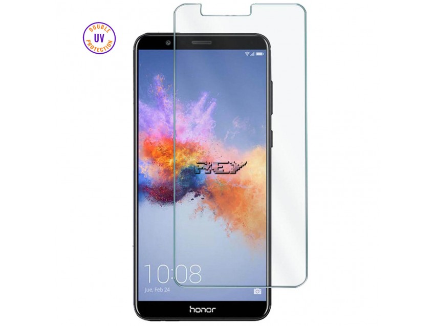 Protector Pantalla HUAWEI HONOR 7X Cristal Templado, Doble Protección UV
