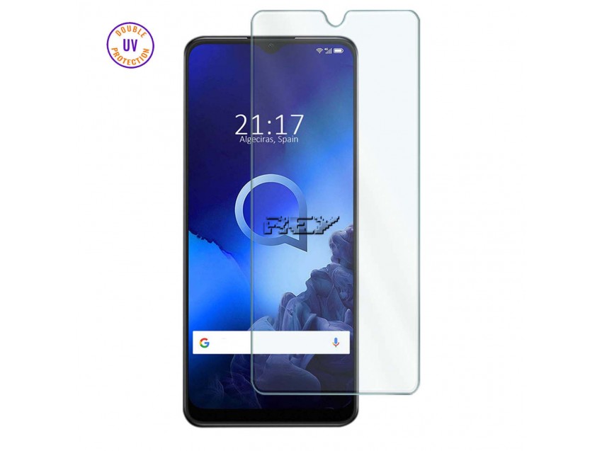 Protector Pantalla ALCATEL 3X 4CAM Cristal Templado, Doble Protección UV
