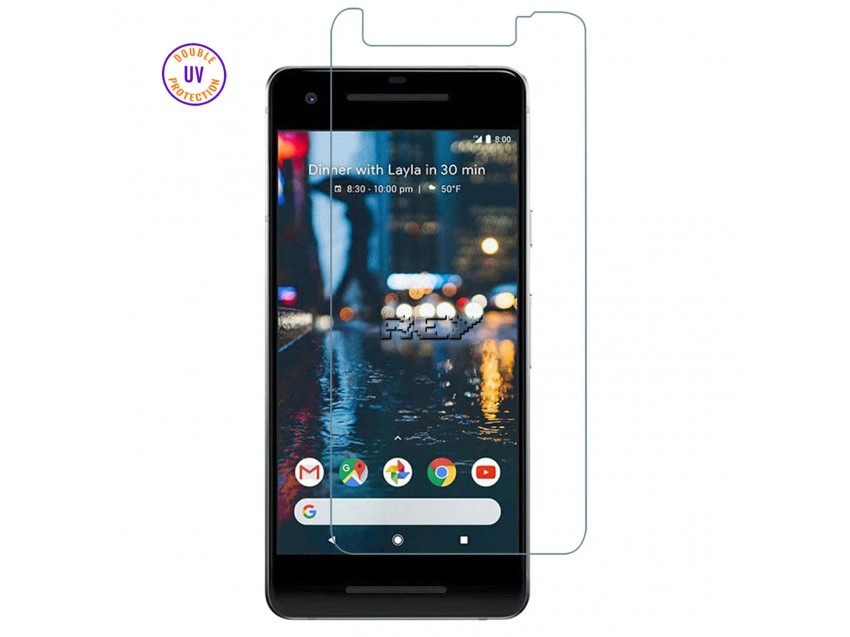 Protector Pantalla GOOGLE PIXEL 2 XL Cristal Templado, Doble Protección UV
