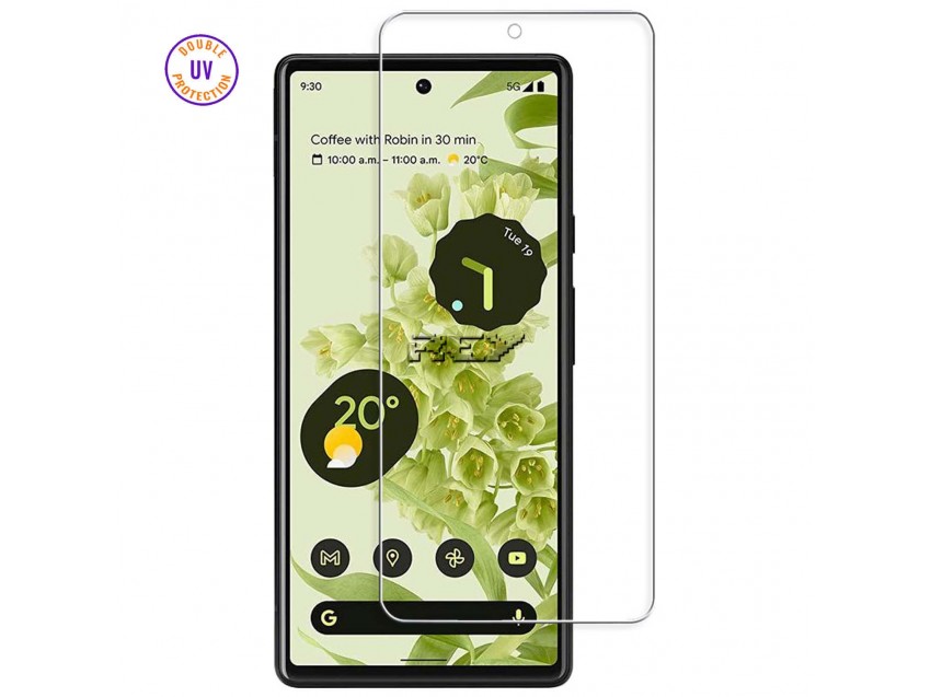 Protector Pantalla GOOGLE PIXEL 7A Cristal Templado, Doble Protección UV