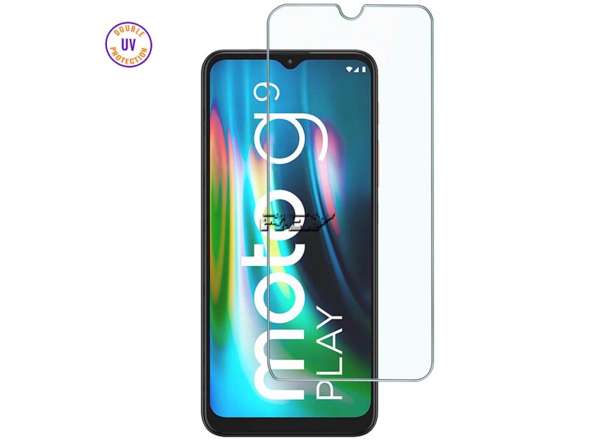 Protector Pantalla MOTOROLA MOTO G8 POWER LITE Cristal Templado, Doble Protección UV