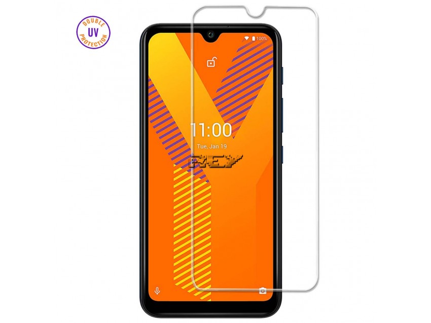 Protector Pantalla WIKO Y62 PLUS Cristal Templado, Doble Protección UV