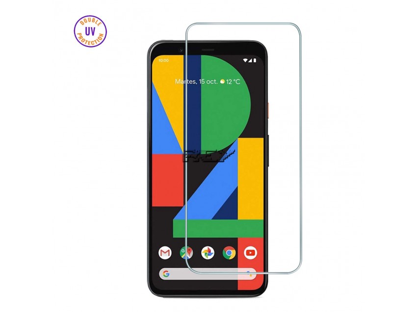 Protector Pantalla GOOGLE PIXEL 5A 5G Cristal Templado, Doble Protección UV