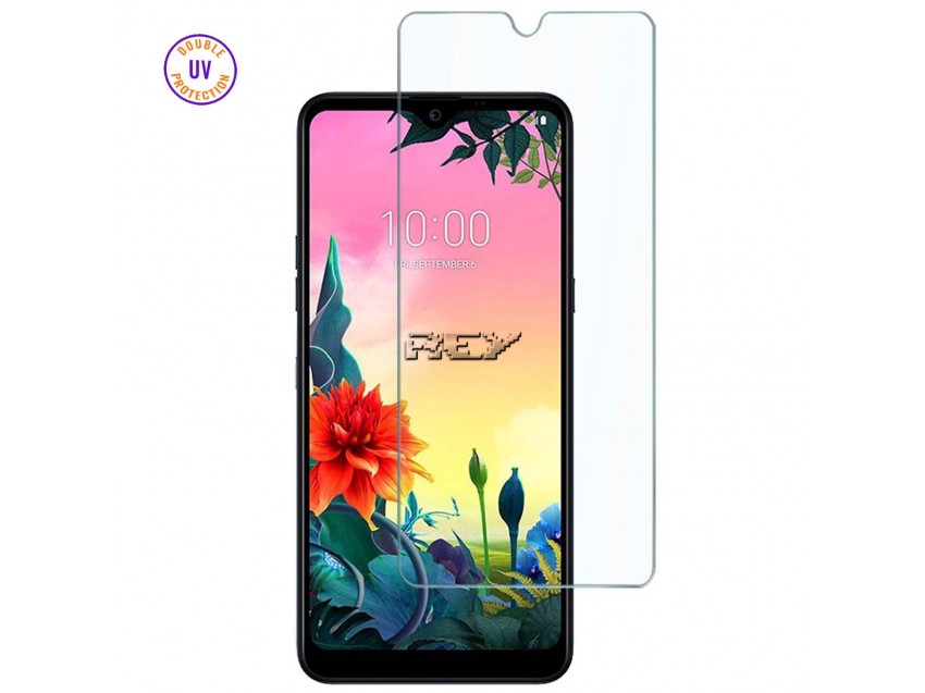 Protector Pantalla LG K50s Cristal Templado, Doble Protección UV