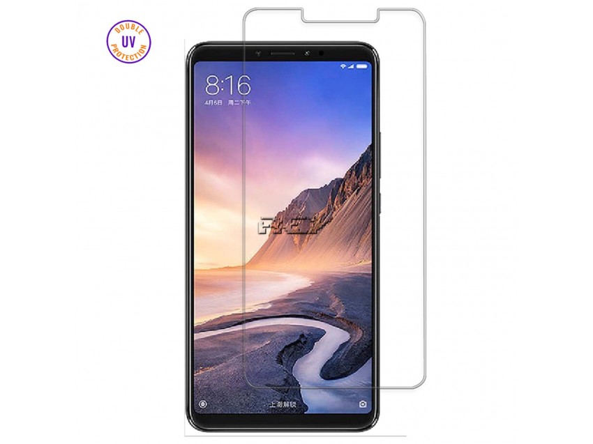 Protector Pantalla XIAOMI MI MAX 3 Cristal Templado, Doble Protección UV