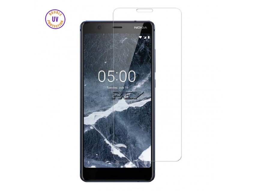 Protector Pantalla NOKIA 5.1 (NOKIA 5 2018) Cristal Templado, Doble Protección UV