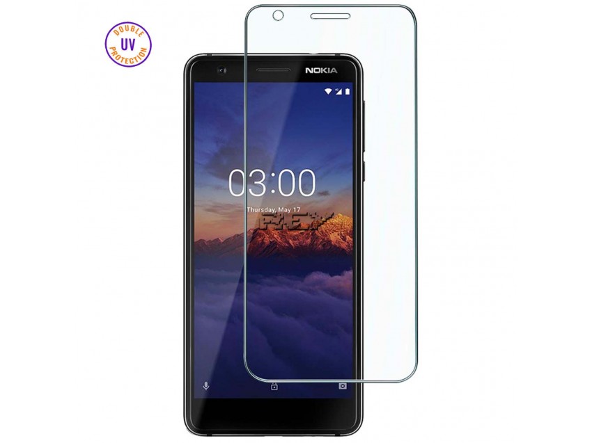 Protector Pantalla NOKIA 3.1 (NOKIA 3 2018) Cristal Templado, Doble Protección UV