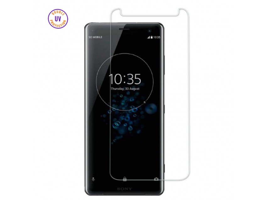 Protector Pantalla SONY XPERIA XZ3 Cristal Templado, Doble Protección UV