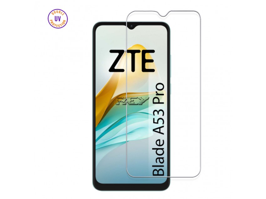 Protector Pantalla ZTE BLADE A53 PRO Cristal Templado, Doble Protección UV