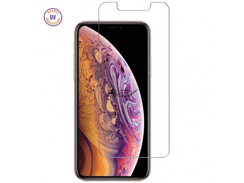 Protector Pantalla IPHONE XS MAX Cristal Templado, Doble Protección UV